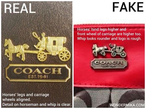 how much does a fake coach purse cost|how to authenticate coach purse.